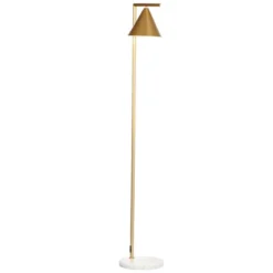HOMCOM Modern Floor Lamps For Living Room Lighting, Adjustable Standing Lamp For Bedroom Lighting, Gold -Homcom GUEST 01f212ed 33ea 4ed8 ba22 1ed2259deca2