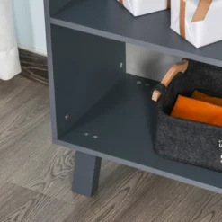 HOMCOM 3-Tier Child Bookcase Open Shelves Cabinet Floor Standing Cube Storage Organizer With Drawers -Homcom GUEST 025ad3d7 e0fb 4935 9d92 ef6a2ca3af10