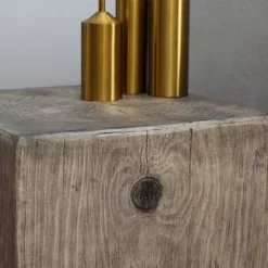 HOMCOM Decorative Side Table With Square Tabletop, Rustic Concrete End Table With Wood Grain Finish, For Indoors And Outdoors, Set Of 2, Gray 8 HOMCOM Decorative Side Table With Square Tabletop, Rustic Concrete End Table With Wood Grain Finish, For Indoors And Outdoors, Set Of 2, Gray -Homcom GUEST 0c082231 ed5a 4a4d 881a b2ce918cab2e