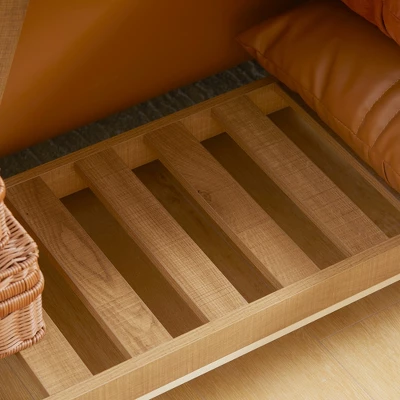 HOMCOM Farmhouse Console Table With Storage Shelf, Rustic Sofa Table With Anti-tipper For Living Room Furniture, Bedroom And Entryway 4 HOMCOM Farmhouse Console Table With Storage Shelf, Rustic Sofa Table With Anti-tipper For Living Room Furniture, Bedroom And Entryway - Image 4