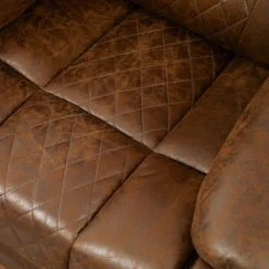 HOMCOM Overstuffed Manual Recliner Chair With Thick Sponge Padded Headrest And Armrest, And Rocking Function, Brown 10 HOMCOM Overstuffed Manual Recliner Chair With Thick Sponge Padded Headrest And Armrest, And Rocking Function, Brown -Homcom GUEST 1c64c861 8910 44f4 bb84 5469f19bebe5