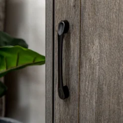 HOMCOM Farmhouse Coffee Bar Cabinet, Kitchen Sideboard, Buffet Cabinet With Sliding Barn Door And 3 Storage Drawers For Living Room, Dark Gray 9 HOMCOM Farmhouse Coffee Bar Cabinet, Kitchen Sideboard, Buffet Cabinet With Sliding Barn Door And 3 Storage Drawers For Living Room, Dark Gray -Homcom GUEST 2ddc5552 6f8e 486c ae5f d6d412cf2162