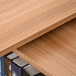 HOMCOM 360° Rotating Home Office Desk L Shaped Corner Computer Desk With Storage Shelves, Writing Table Workstation -Homcom GUEST 3224e2b3 1cb6 4231 935c f7f83dbbf7d0