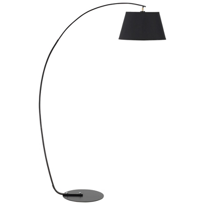 HOMCOM Arched Floor Lamp, Modern Standing Lamp With Foot Switch & Metal Base, Corner Reading Lamps Tall Pole Light For Office Bedroom Living Room 6 HOMCOM Arched Floor Lamp, Modern Standing Lamp With Foot Switch & Metal Base, Corner Reading Lamps Tall Pole Light For Office Bedroom Living Room - Image 6