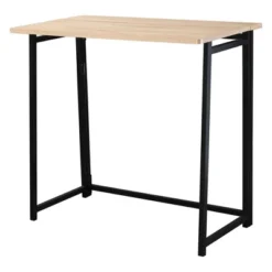 HOMCOM Writing Desk, 31.5" Folding Table For Small Space, Computer Desk With Metal Frame, Space-Saving Workstation For Home Office 13 HOMCOM Writing Desk, 31.5" Folding Table For Small Space, Computer Desk With Metal Frame, Space-Saving Workstation For Home Office -Homcom GUEST 38f0b033 0848 4549 b791 81ce36af45cc