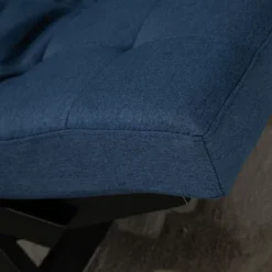 HOMCOM Single Person 3 Position Convertible Chaise Lounger Sofa Bed With 2 Large Pillows And Oak Frame -Homcom GUEST 54aec3b6 23da 40c6 b981 ec544c66c74e