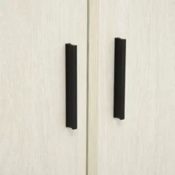 HOMCOM Modern Kitchen Storage Cabinet, Accent Sideboard With Adjustable Shelves And Wood Legs For Dining Living Room, Natural -Homcom GUEST 60c1c01a 81c3 44f5 8b49 58aa62da545b