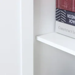 HOMCOM 48.5" Farmhouse Kitchen Pantry, Floor Storage Cabinet, Cupboard Organizer With Adjustable Shelves And 4-Doors For Dining Room -Homcom GUEST 66cad85e fa95 4225 88a1 bd3a8c755334