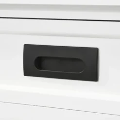 HOMCOM Console Table With 2 Storage Drawers And Open Shelf, Modern Sofa Table For Hallway, Living Room, Or Bedroom, White 8 HOMCOM Console Table With 2 Storage Drawers And Open Shelf, Modern Sofa Table For Hallway, Living Room, Or Bedroom, White -Homcom GUEST 67dc2a81 82b9 4fae 8a69 86aa300a301c