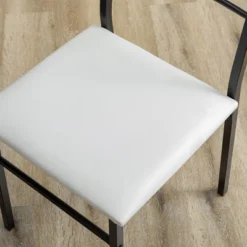 HOMCOM Kitchen Table And Chairs For 4, Modern Dining Table Set With Padded Sponge Cushion Chairs And Marble Textures Dining Table, Light Gray, Black 9 HOMCOM Kitchen Table And Chairs For 4, Modern Dining Table Set With Padded Sponge Cushion Chairs And Marble Textures Dining Table, Light Gray, Black -Homcom GUEST 6cb6b840 cc1b 4352 983a 45b0db30a7dc