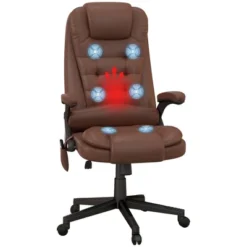 HOMCOM High-Back Massage Office Chair, Heated Reclining Computer Chair With Remote -Homcom GUEST 76198ae7 74a9 4af2 9529 40e508d9b40a