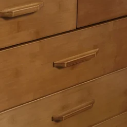 HOMCOM Tall Dresser For Bedroom, 5 Drawer Dresser, Chest Of Drawers With Bamboo Frame, Brown -Homcom GUEST 76dc1828 e105 4490 b224 0078857b7eb7