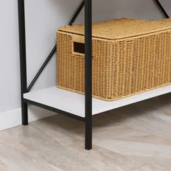 HOMCOM Modern Console Table With 2 Drawers And Open Shelf, Sofa Table For Entryway, Living Room And Hallway, White 9 HOMCOM Modern Console Table With 2 Drawers And Open Shelf, Sofa Table For Entryway, Living Room And Hallway, White -Homcom GUEST 7cad844e 861f 49d4 bc0c 32e844176fdb