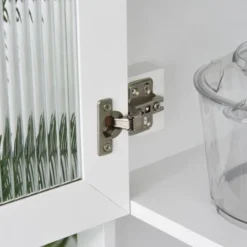 HOMCOM 71" Traditional Freestanding Kitchen Buffet With Hutch, Pantry Cabinet With 4 Doors, 3-Level Adjustable Shelves, And 1 Drawer, White -Homcom GUEST 8b9a3f67 01bb 41a8 89fa 9a3e44a503ca