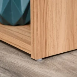 HOMCOM 360° Rotating Home Office Desk L Shaped Corner Computer Desk With Storage Shelves, Writing Table Workstation -Homcom GUEST 8bbb23fc 118b 4552 94fb 8d42117966eb