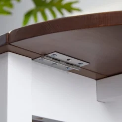 HOMCOM 55" Solid Wood Kitchen Table, Drop Leaf Tables For Small Spaces, Folding Dining Table, Brown 8 HOMCOM 55" Solid Wood Kitchen Table, Drop Leaf Tables For Small Spaces, Folding Dining Table, Brown -Homcom GUEST 9441b00f e5a2 4f47 b25d 16c6dff2ab1c