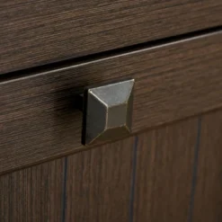 HOMCOM Retro Style 2-Drawer Lateral File Cabinet Chest With Hanging Bars, Wooden Documents Storage For Letter/Legal Size, Brown -Homcom GUEST a00049c4 4fb5 4b2f 91d7 aa253c21829b