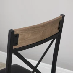 HOMCOM 3 Piece Bar Table And Chair Set, Dining Table And Armless Chairs Set With PU Padded Stools And Steel Frame, Brown 8 HOMCOM 3 Piece Bar Table And Chair Set, Dining Table And Armless Chairs Set With PU Padded Stools And Steel Frame, Brown -Homcom GUEST a2cd48cc 9dd0 4811 b0fa e02cae198aa9