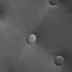 HOMCOM Modern Makeup Vanity Chair Round Tufted Swivel Accent Chair With Chrome Frame Height Adjustable For Living Room 12 HOMCOM Modern Makeup Vanity Chair Round Tufted Swivel Accent Chair With Chrome Frame Height Adjustable For Living Room -Homcom GUEST a9272e7a 58b6 4a6c b204 321e30efa018