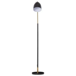 HOMCOM Arc Floor Lamp, Standing Reading Light, With Adjustable Lampshade, And Round Base For Living Room, Office, Or Bedroom, Black/ Gold 7 HOMCOM Arc Floor Lamp, Standing Reading Light, With Adjustable Lampshade, And Round Base For Living Room, Office, Or Bedroom, Black/ Gold -Homcom GUEST a95a2857 48c8 41ba a83e 7925df90c9d9