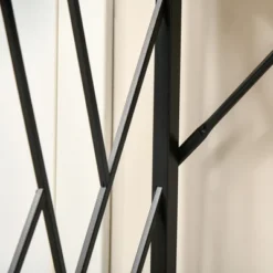 HOMCOM 47.25" Console Table, Industrial Sofa Table With Metal Frame For Living Room, Or Hallway, Natural/Black -Homcom GUEST a9c5800b 2ed0 495f b1bc c4b0bcbf6b97