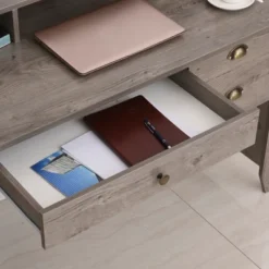 HOMCOM Computer Table Writing Desk With Hutch 3 Drawers, Open Cabinets, Top Shelf, Wide Tabletop, Cable Management, Gray 13 HOMCOM Computer Table Writing Desk With Hutch 3 Drawers, Open Cabinets, Top Shelf, Wide Tabletop, Cable Management, Gray -Homcom GUEST ad7e41e0 c641 4ba3 80a3 a76dfae5aaf0