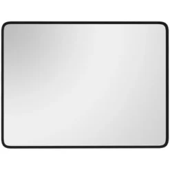 HOMCOM Aluminum Frame Wall Mounted Mirror, Decorative Rectangular Wall Mirror (Horizontal/Vertical) 8 HOMCOM Aluminum Frame Wall Mounted Mirror, Decorative Rectangular Wall Mirror (Horizontal/Vertical) -Homcom GUEST b42c16c1 4231 4ac8 9e20 05f70fcb4eb4