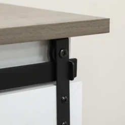 HOMCOM Farmhouse Kitchen Sideboard, Buffet Cabinet With Sliding Barn Door And Adjustable Shelves For Living Room 11 HOMCOM Farmhouse Kitchen Sideboard, Buffet Cabinet With Sliding Barn Door And Adjustable Shelves For Living Room -Homcom GUEST c12967b4 6157 4fc0 80e5 a2210a7a0343