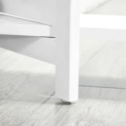 HOMCOM 4 Panel 67" Tall Wood Privacy Screen Room Divider With 3 Display Shelves, And Folding Storage For Bedroom Or Home Office, White 9 HOMCOM 4 Panel 67" Tall Wood Privacy Screen Room Divider With 3 Display Shelves, And Folding Storage For Bedroom Or Home Office, White -Homcom GUEST c2bd0b6e 1190 47a1 af06 1ec55f665897