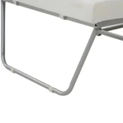 HOMCOM 2-in-1 Foldable Ottoman, Convertible Guest Sleeper Bed With Thick Padded Foam And Storage Box For Small Room, Living Room, Gray -Homcom GUEST c827fa3f 16e4 4581 8d1f 02146521def1