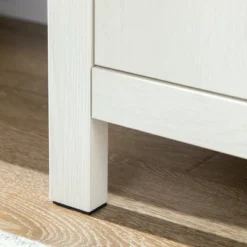 HOMCOM 65 Inch TV Stand With Storage, Media Cabinet TV Entertainment Center With Wooden Shelves And Doors For Living Room Furniture, White -Homcom GUEST cd07bd4b 6b61 4535 8e68 33f05a51f91f