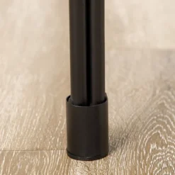 HOMCOM Industrial Dining Table Set For 6 People, 6 Piece Kitchen Table And Chairs Set, Dinner Table With Bench, Steel Frame And Storage Shelf 9 HOMCOM Industrial Dining Table Set For 6 People, 6 Piece Kitchen Table And Chairs Set, Dinner Table With Bench, Steel Frame And Storage Shelf -Homcom GUEST d0046ee6 80f0 4b05 89f6 5c824592f2ea