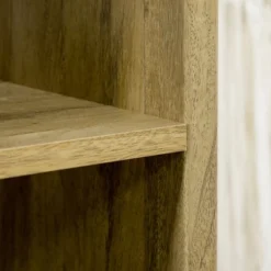 HOMCOM Bookshelf, Storage Cabinet With 3 Open Shelves And Natural Rattan Decor, Bookcase For Living Room, Study, Bedroom 8 HOMCOM Bookshelf, Storage Cabinet With 3 Open Shelves And Natural Rattan Decor, Bookcase For Living Room, Study, Bedroom -Homcom GUEST d03241a6 3a2a 432a bb53 3fdb588668aa