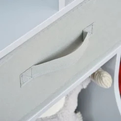 HOMCOM Toy Chest, Kids Storage Organizer, Children Display Bookcase With Drawers For Toys, Clothes, Books -Homcom GUEST d8bf1f5a ca6b 47b5 a022 50e01a694b6e