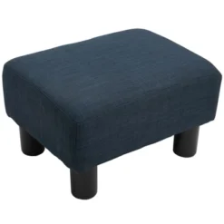HOMCOM 16” Cube Modern Linen Fabric Pouf Footrest Ottoman 8 HOMCOM 16” Cube Modern Linen Fabric Pouf Footrest Ottoman -Homcom GUEST da72df51 e346 4a55 8d6f 5fd1585bf339