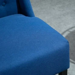 HOMCOM Linen Fabric Upholstery Double Sofa Tufted Loveseat Armless Couch Living Room Furniture With Wood Legs -Homcom GUEST dad84ef4 fceb 4f27 a7a9 776df1a0f42a