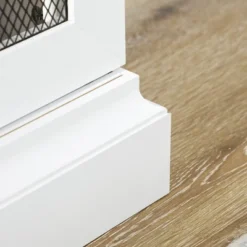 HOMCOM Farmhouse Kitchen Sideboard, Buffet Cabinet With Sliding Barn Door And Adjustable Shelves For Living Room 10 HOMCOM Farmhouse Kitchen Sideboard, Buffet Cabinet With Sliding Barn Door And Adjustable Shelves For Living Room -Homcom GUEST ddb81a2e afec 44a7 b701 315966a9c723