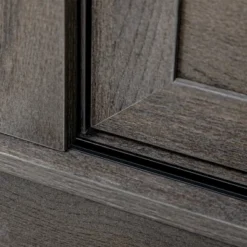 HOMCOM Farmhouse Coffee Bar Cabinet, Kitchen Sideboard, Buffet Cabinet With Sliding Barn Door And 3 Storage Drawers For Living Room, Dark Gray 8 HOMCOM Farmhouse Coffee Bar Cabinet, Kitchen Sideboard, Buffet Cabinet With Sliding Barn Door And 3 Storage Drawers For Living Room, Dark Gray -Homcom GUEST df19156c 4de9 46cd a93b 280208bd2119