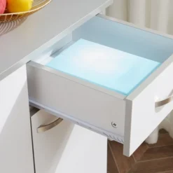 HOMCOM 71" Freestanding Buffet With Hutch, Kitchen Pantry, Cupboard With 6 Doors, 3 Adjustable Shelves, And 1 Drawer -Homcom GUEST dfd7c30e b39e 4d1c a4b8 0adc0a4d5541