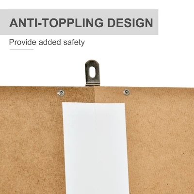 HOMCOM 67" Buffet With Hutch, Modern Kitchen Pantry, Freestanding Storage Cabinet With Framed Glass Doors, Shelves And Drawers, White 6 HOMCOM 67" Buffet With Hutch, Modern Kitchen Pantry, Freestanding Storage Cabinet With Framed Glass Doors, Shelves And Drawers, White - Image 6