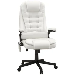 HOMCOM High-Back Massage Office Chair, Heated Reclining Computer Chair With Remote -Homcom GUEST f16bdb05 3641 4fb6 9e48 3c2d0447f728