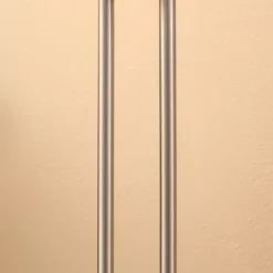 HOMCOM Modern LED 2 Light Floor Lamp, Tall Standing Lamp With Rotatable Ring Light And Height Adjustable Side Light For Living Room Or Bedroom, Silver -Homcom GUEST fb5b8bbe 961e 4ef7 881d a2416cd8ee32