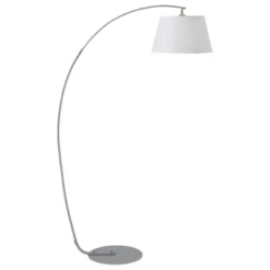 HOMCOM Arched Floor Lamp, Modern Standing Lamp With Foot Switch & Metal Base, Corner Reading Lamps Tall Pole Light For Office Bedroom Living Room 15 HOMCOM Arched Floor Lamp, Modern Standing Lamp With Foot Switch & Metal Base, Corner Reading Lamps Tall Pole Light For Office Bedroom Living Room -Homcom GUEST fda09ec3 92c8 4c12 9e7c 2da358fbce86
